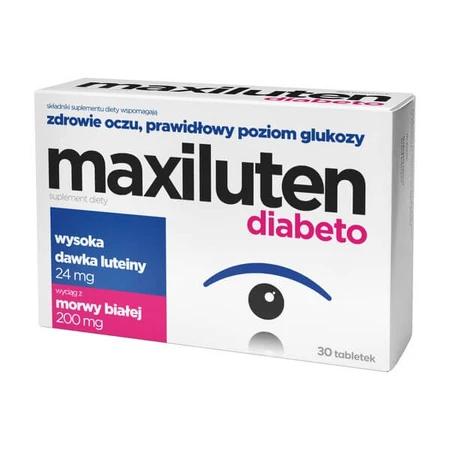 Maxiluten Diabeto, tabletten, 30 st.
