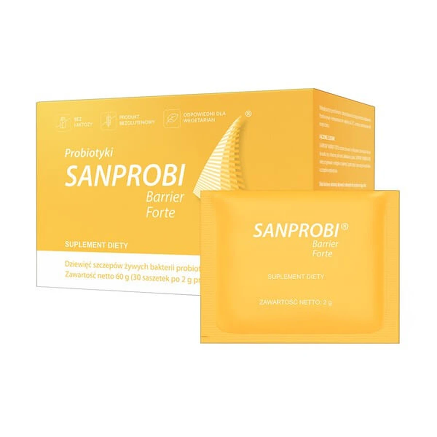 Sanprobi Barrier Forte, sachets de poudre, 30 pcs.