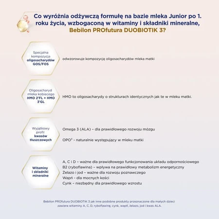 Lot de 2 x Bebilon PROfutura DUOBIOTIK 3, lait maternisé après 1 an, 800 g