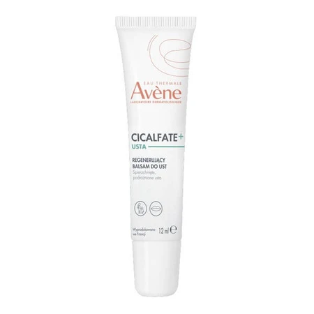 Avene Eau Thermale Cicalfate+, regenerating lip balm, 12 ml