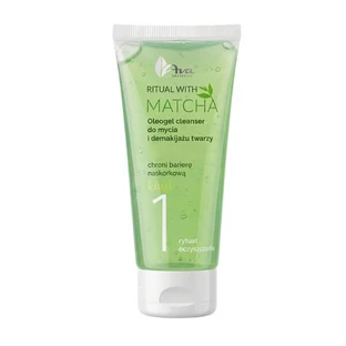 AVA Ritual with Matcha, oleo-gel for facial cleansing and makeup removal, 100 ml