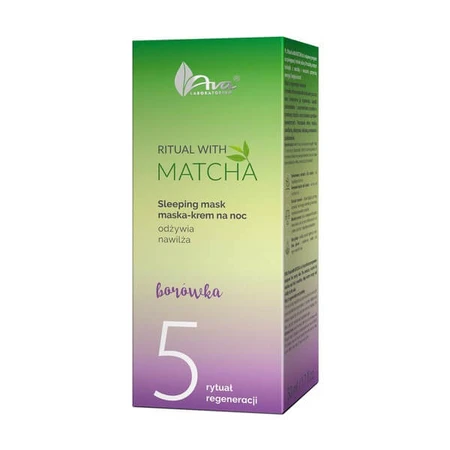 AVA Ritual mit Matcha, Nachtmasken-Creme, 50 ml