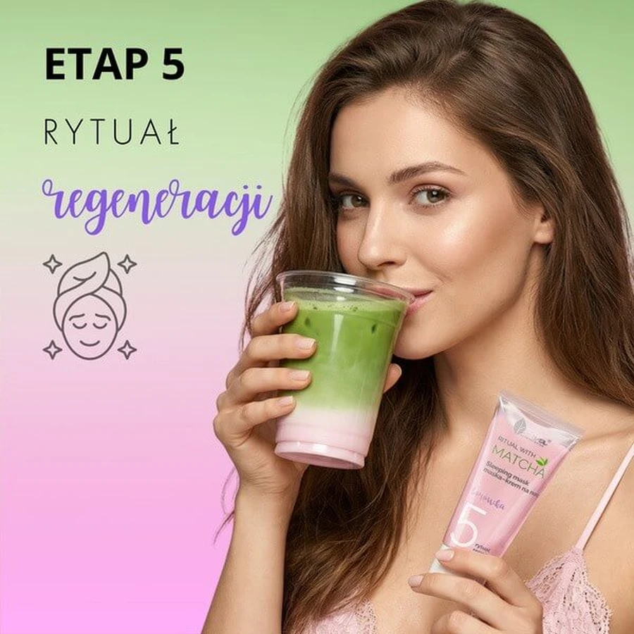 AVA Ritual mit Matcha, Nachtmasken-Creme, 50 ml
