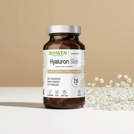 Biowen Hyaluron Skin, Hartkapseln, 60 Stück.