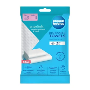 Canpol Babies, disposable towels, 2 pcs.