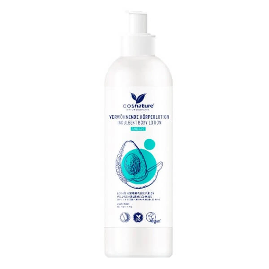Cosnature, natural regenerating body lotion with avocado, 250 ml