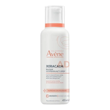 Avène Eau Thermale Xera Calm A.D, lotion relipidante, 400 ml