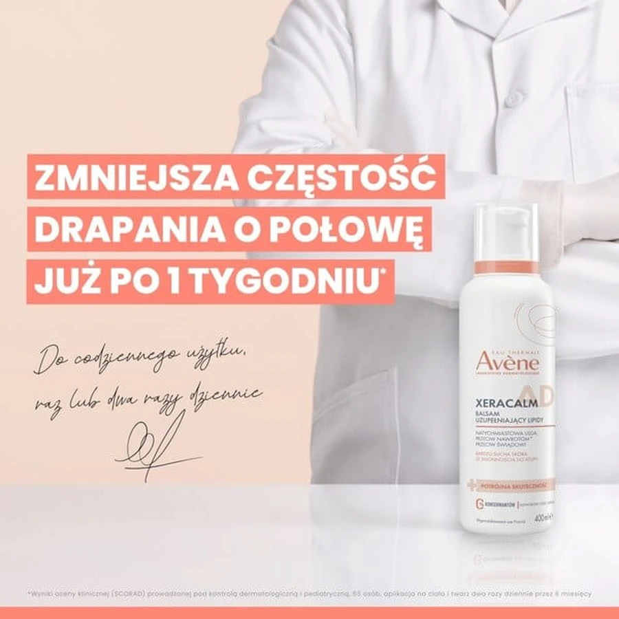 Avène Eau Thermale Xera Calm A.D, lotion relipidante, 400 ml