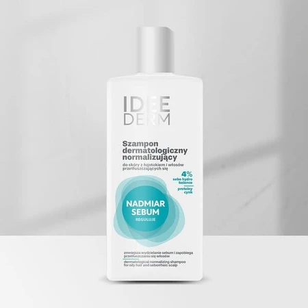 Idee Derm, champú dermatológico normalizante, 300 ml