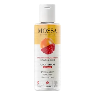 Mossa, tweefasige oogmake-up remover met duindoorn en framboos,100 ml