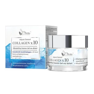 AVA Aqua Boost Colágeno, gel-crema aterciopelado, de día, 50 ml