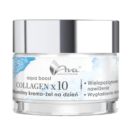 AVA Aqua Boost Colágeno, gel-crema aterciopelado, de día, 50 ml