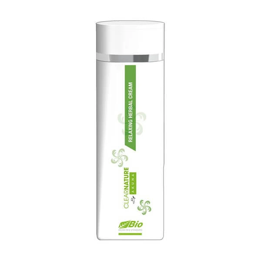Clear Nature, BIO relaxing herbal cream, 200 ml