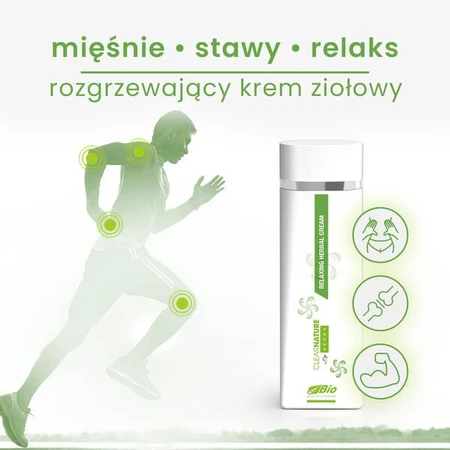 Clear Nature, BIO relaxing herbal cream, 200 ml