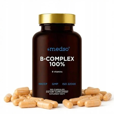 Medso B-Komplex 100%, Kapseln, 100 Stück.