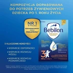 Set of 2x Bebilon Advance Pronutra 3 Junior, milk-based formula after age 1, powder, 1000 g