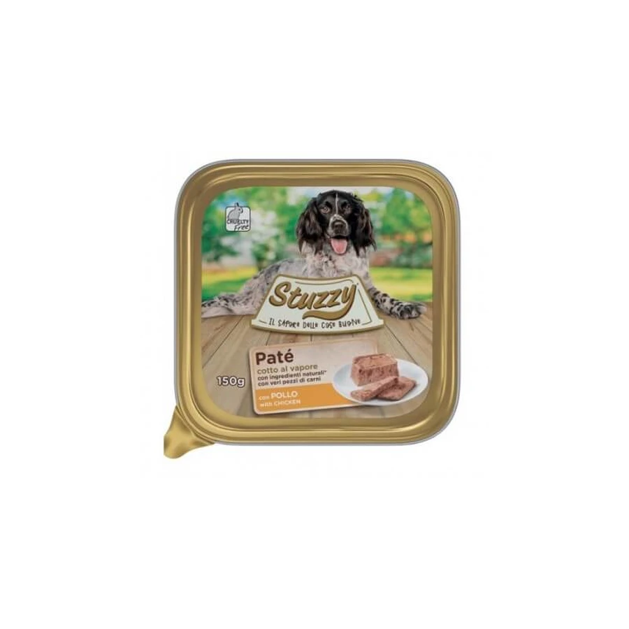 Stuzzy Paté classic chicken - aliment complet pour chiens 150 gr