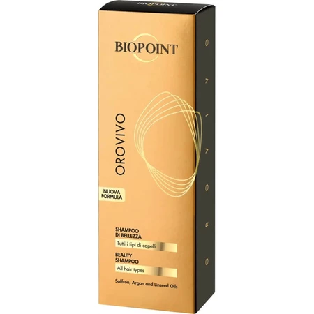 Biopoint personal hair shampoo live gold beauty fluid 200 ml