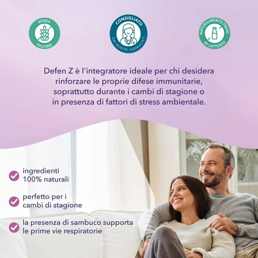 Defen-z 60 capsules - immune defense supplement