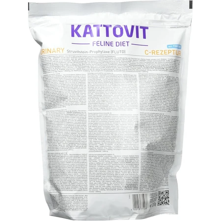 Kattovit Urinary met tonijn - volledige voeding voor katten met urinewegproblemen 1.25 kg