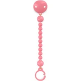 Suavinex color essence - silicone pacifier clip - fuchsia