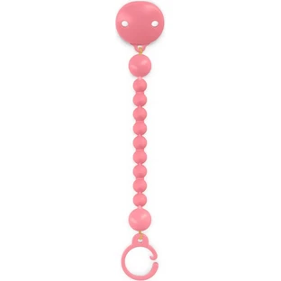 Suavinex color essence - silicone pacifier clip - fuchsia