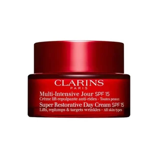 Clarins multi-intensive jour spf15 - crema de día antiarrugas para todo tipo de pieles 50 ml