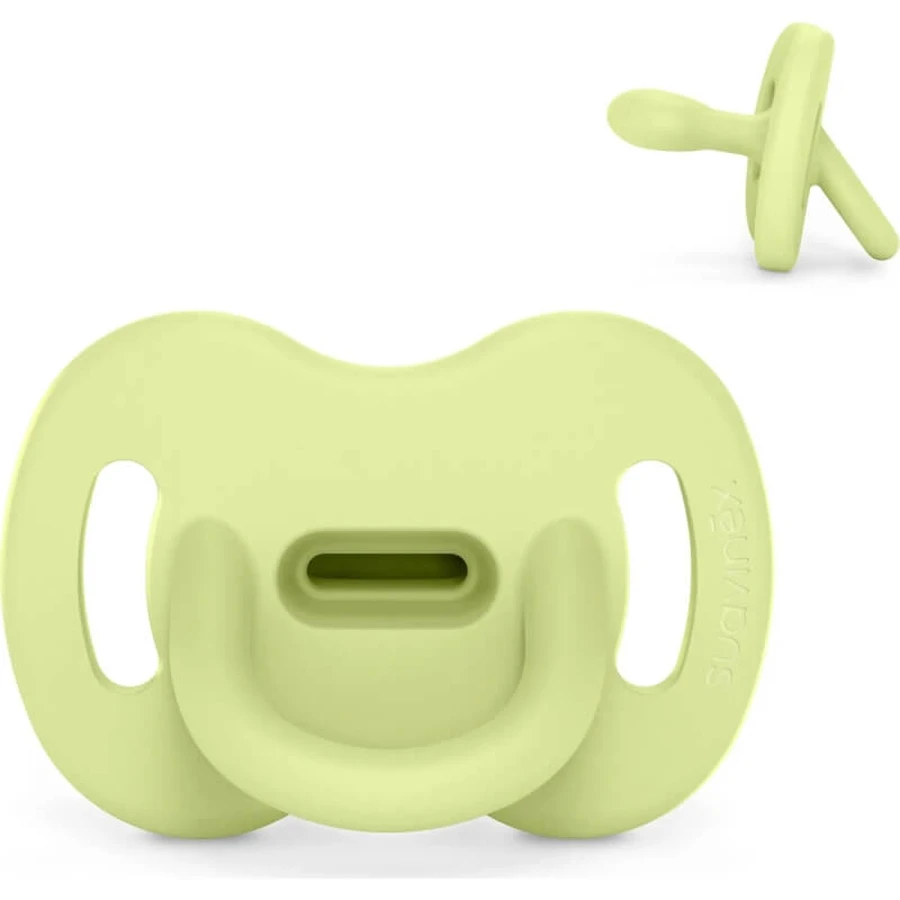Suavinex selection color essence - silicone pacifier 6-18m - lime
