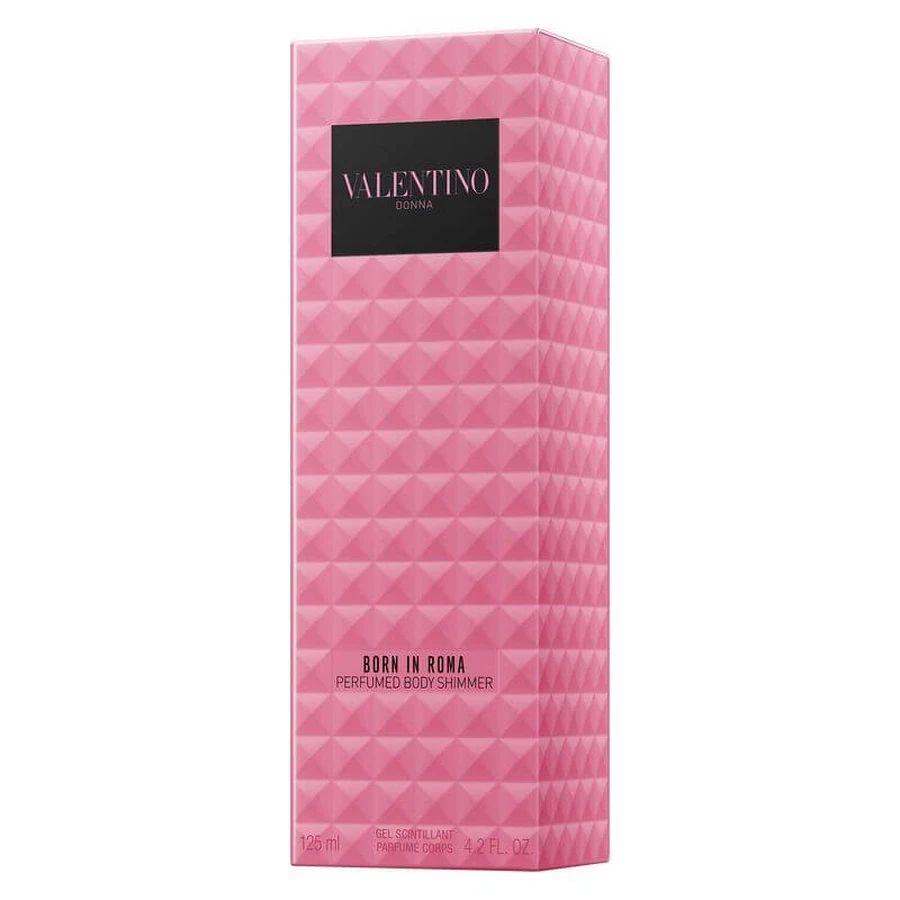 Valentino Born in roma - gel douche parfumé aux perles illuminatrices et à l'acide hyaluronique 125 ml