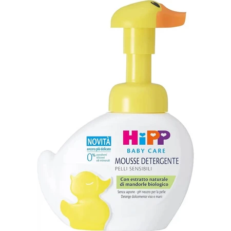 Hipp baby - mousse limpiadora para cara y manos 250 ml