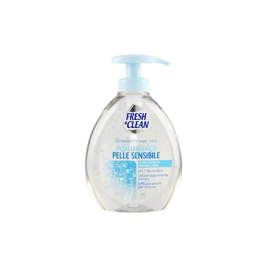 Fresh &amp; clean soap with hypoallergenic micellar water 300 ml