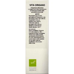 Oti vita Oregano-Tropfen 30 ml - Ergänzung zur Verflüssigung des Bronchialsekrets