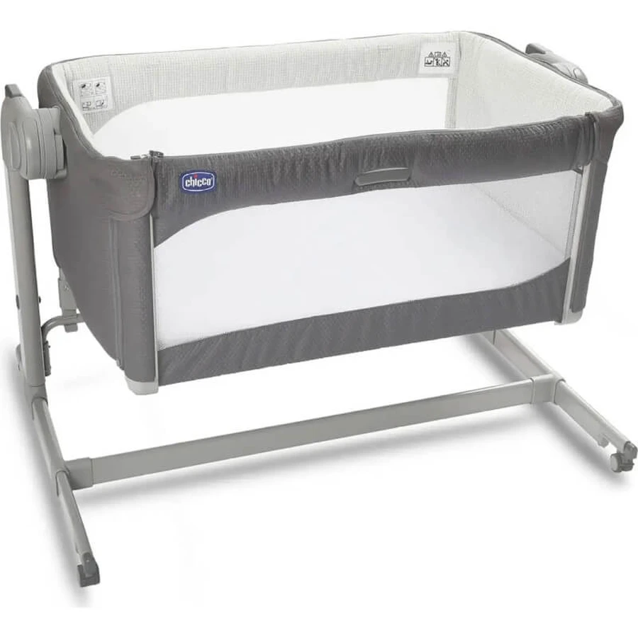 Chicco next2me - magic moon grijs wiegje