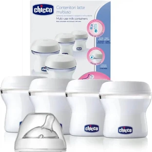 Chicco step up new milk container 1 pack 4 containers