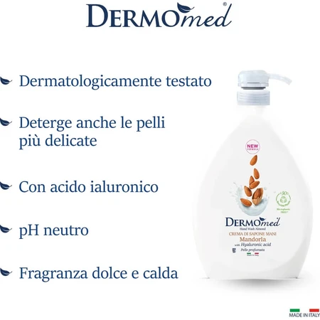 Dermomed Karité et amande - savon crème 1 lt