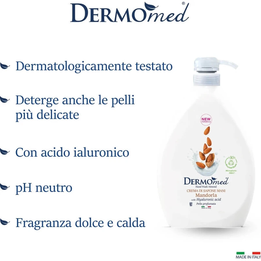 Dermomed Karité et amande - savon crème 1 lt