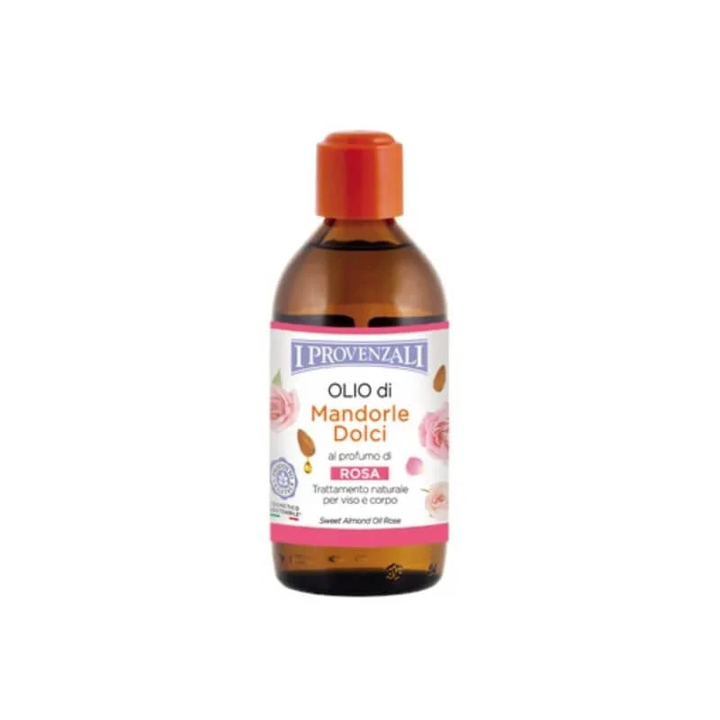 I provenzali rose-scented sweet almond oil 200 ml
