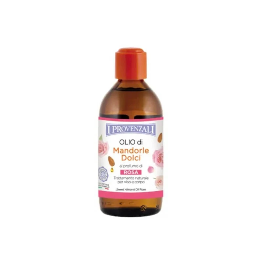 I Provenzali aceite de almendras dulces perfumado con rosas 200 ml