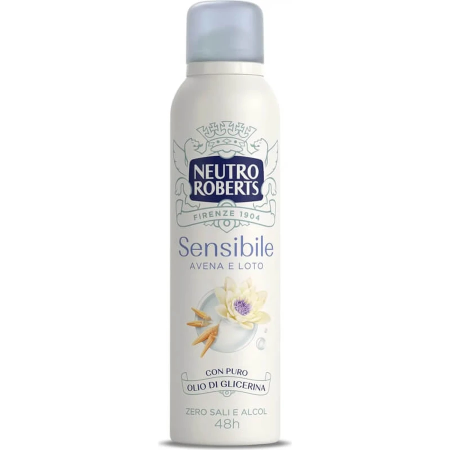 Neutro roberts Sensitive avena y loto - desodorante spray 150 ml