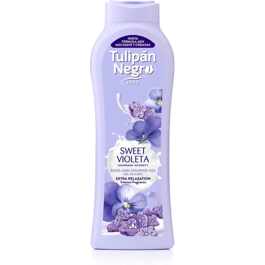Tulipan negro Sweet violeta - sweet violet shower and bath gel 650 ml