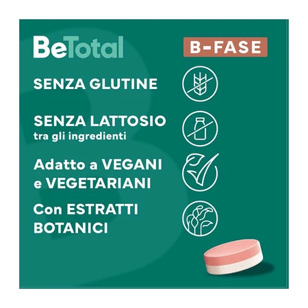 Be-total b-phase 20 tablets - energy supplement'energy