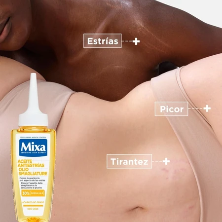 Mixa Anti-stretch mark oil against signs of pregnancy or weight changes 100 ml