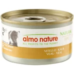 Almo nature Hfc Natural Kalbfleisch - Nassfutter für ausgewachsene Hunde 95 gr.