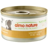 Almo nature Hfc Natural Kalbfleisch - Nassfutter für ausgewachsene Hunde 95 gr.