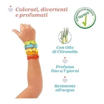 Chicco 5 citronella scented silicone bracelets
