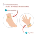 Chicco 5 citronella scented silicone bracelets