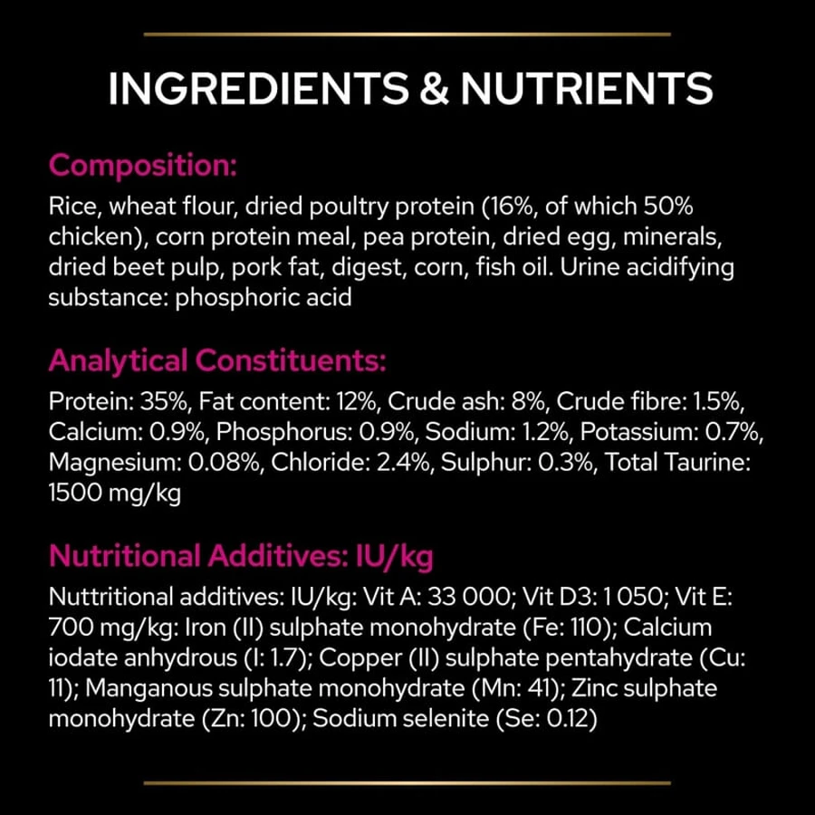 Purina proplan urinary feline - complete dietary food for adult cats with struvite and urinary problems 5 kg