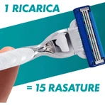 Gillette mach3 turbo - 5 razor blades for manual razor