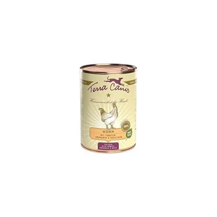Terra canis Classic pollo, amaranto y verduras - comida húmeda completa para perros adultos de peso normal 400 gr.