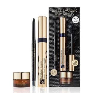 Estee lauder Lash drama - suntuosa máscara de pestañas + advanced night repair eye supercharged gel-creme + double wear